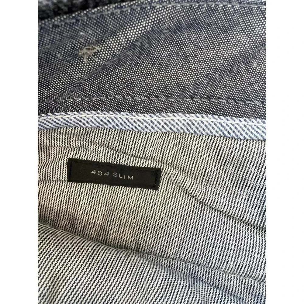 J crew factory 484 Slim-fit brushed twill pant